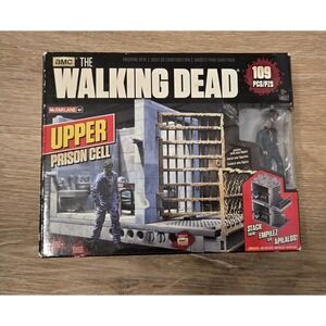 McFarlane The Walking Dead Upper Prison Cell Building Set 109 Pcs 14607 New